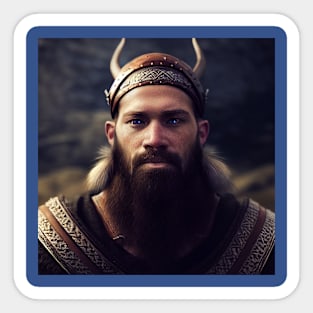 Viking Raider Sticker